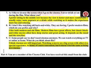 Aptis Writing - Cinema Club