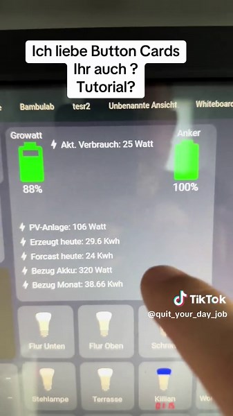 Button Cards im Home Assistant: Ein Tutorial