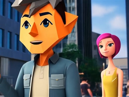 Cartoon, Cartoon Animation, 3D. Free Stock Video