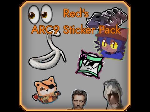 [ARC9] Red's Sticker Pack Preview
