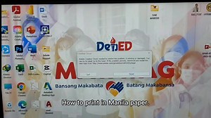Part 1: How to Print in Manila Paper. #visualaids #printingtechniques #teacherlife | Eyrlle Kevin Requierme Zape
