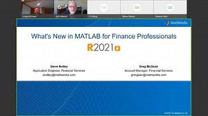 What's New in MATLAB for Finance Professionals