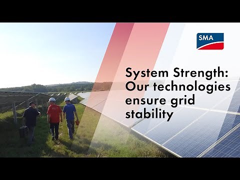 System Strength: Our technologies ensure grid stability