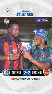 Watch his FULL CHELSEA 2-2 ARSENAL Interview VIA LINK IN COMMENTS 👇🏽 😅 🔥 #nigeria #footballvideo #premierleague #chelseaFC #arsenalfc | Football Fans Tribe