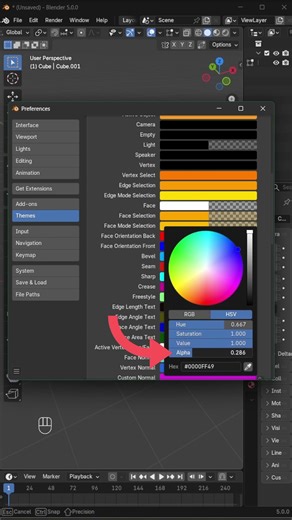 How to Recalculate Normals in Blender 5 (+ show face orientation)
