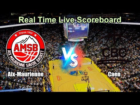 Aix-Maurienne vs Caen Live Score - France French Ligue Nationale de Basket Pro B