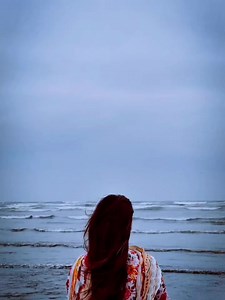 Karachi Sea 🌊 #kanwalzulqarnain | Zulqarnain and Kanwal Vlogs