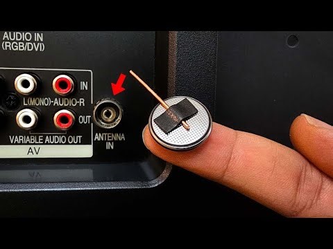 How to build the world's most powerful antenna to receive TNT TV HD channels.