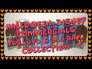 Halloween Disney Films & TV Shows on VHS, DVD & Blu Ray Collection | Scaretober 2025