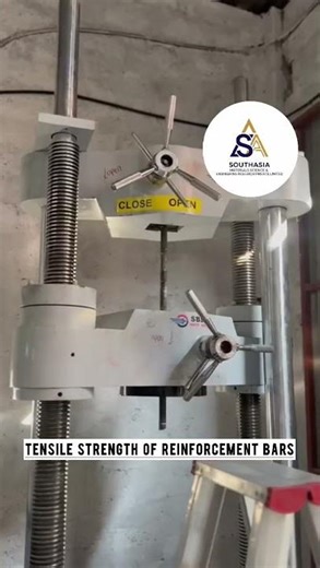 ⚙️ Tension Tested: Ensuring Rebar Strength to the Limit! 💪