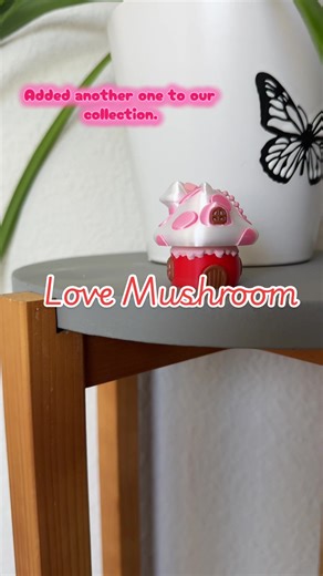 Get all 3 in the love coloring today! #mushroom #magical #valentine #clicker #fidgettoy