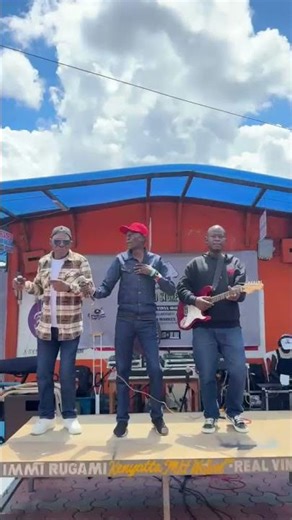 With Les Mangelepa guys-Lutulu Kaniki 'Macky' and Kabila Kabanze 'Evany' #rumba -+254722642518