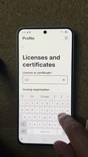How to add licenses and certificates on ZipRecruiter