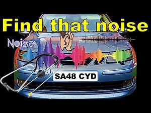 Engine Noise Diagnosis - Mechanics Stethoscope how to use
