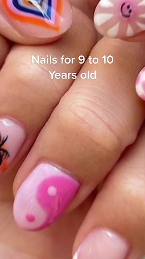 Nails for 9 to 10 year olds 💅💅💅💅