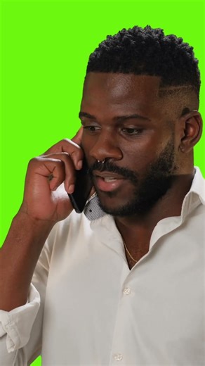 Man on a Phone Call 📱💚 (Green Screen #75) #greenscreen