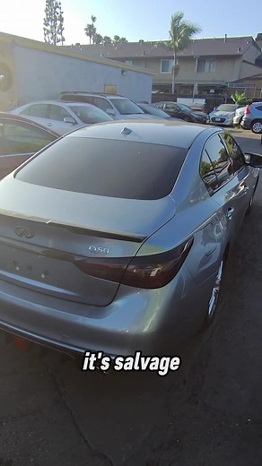 Insurance companies type things salvaged for the slightest things