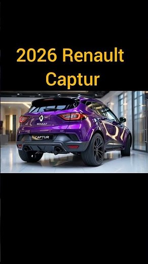 ¡Nuevo 2026 Renault Captur! El SUV Compacto Más Moderno del Año 🚗🔥
