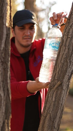DIY Camping Shower 🚿 Easy Trick #survival #bushcraft #camping #lifehacks #outdoors #survivalskills