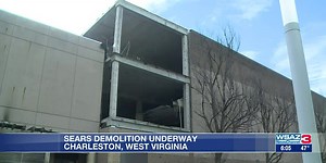 Progress made on old Sears building demolition