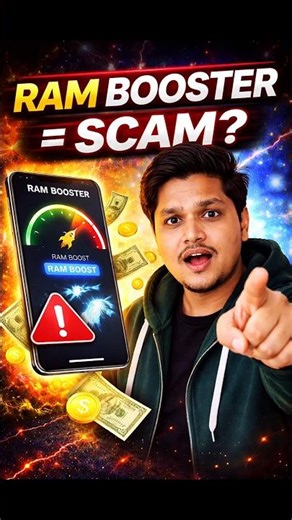 Stop Using RAM Booster Apps ❌ Big Scam Explained!