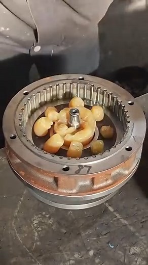 Cycloidal Pinwheel Reducer Assembly! #mechanic #mechanicmia #automotive #repair #restoration #viral #shorts #reels | Mechanic Mia