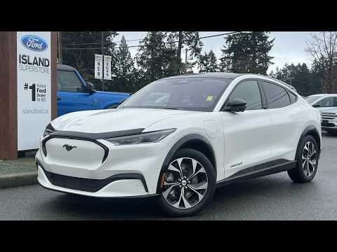 2021 Ford MACH E Premium + 88Kwh Ext. Range, Fixed Glass, AWD Review | Island Ford Pf5143