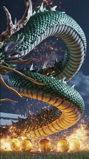 LIVE ACTION Dragon Summoning Transformation | Hyper Realistic 7 Dragon Balls Awakening (4K CGI)