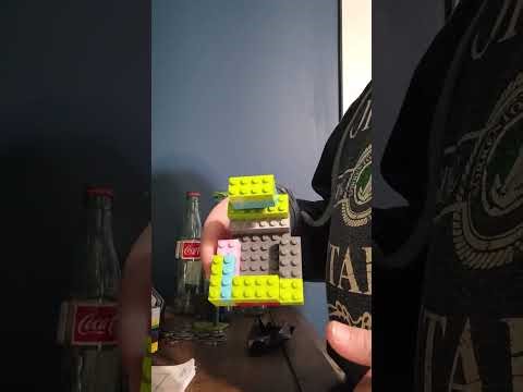How to build a lego piggy bank