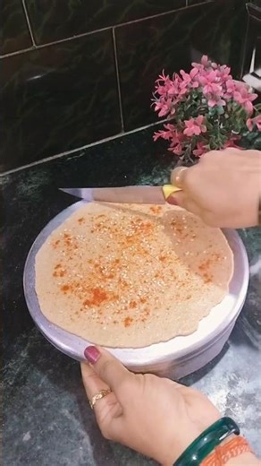 Make Roti Quick Without Rolling#youtubeshorts#trending#Chanda ki rasoi#foodvideo#recipe#food#paratha