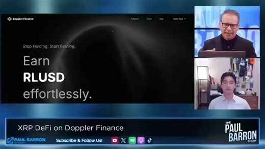 🚨The legend - Paul Barron interviewed @doppler_fi advisor @MaxZhgx! They talked about: • Doppler Finance’s long-term vision. • Why Doppler Finance can be trusted. • What makes Doppler Finance different from other projects. 💥The #XRPfi Ecosystem Is Growing Fast💥 | XRP