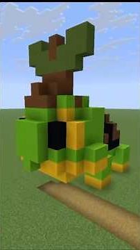 Building an EPIC Turtwig in Minecraft