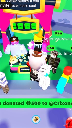 Sub = 500 Robux