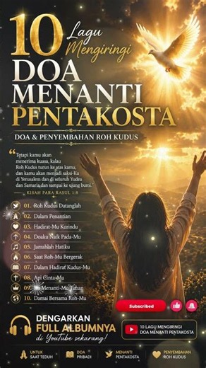 Lagu Rohani Penyembahan 🤍 Doaku Naik Pada-Mu #lagurohani #lagurohaniterbaru #saatteduh