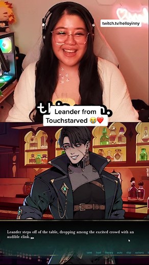 Leander 😭❤️! Romance him in Touchstarved! An upcoming dark visual novel dating sim by Red Spring Studio! Kickstarter and demo live on the 21st! #touchstarvedgame #visualnovelgame #datingsim #indiegames #visualnovels #visualnovelgames #romancegames #monsterromance #datingsimgame #datingsimulator