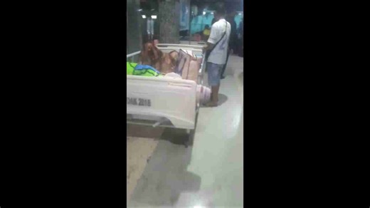 Patients evacuate hospital as earthquake hits Indonesia