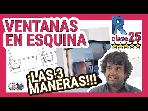 Cómo hacer VENTANAS EN ESQUINA en REVIT ✅ Las 3 maneras (con todo detalle) que necesitas conocer