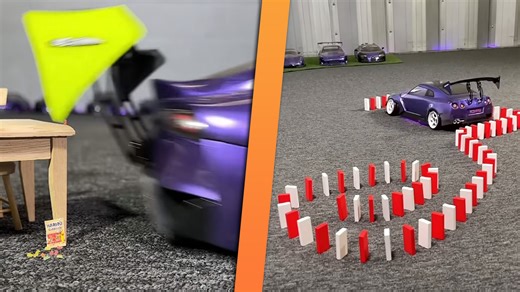 Check Out These Sick Drifting Trick Shots With RC Cars
