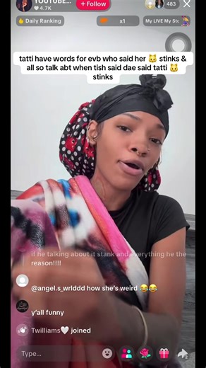 Tatti Defends Against Criticism from Evb