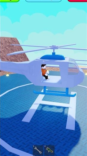 Flying Helicopter in Roblox 🚁#roblox #shorts