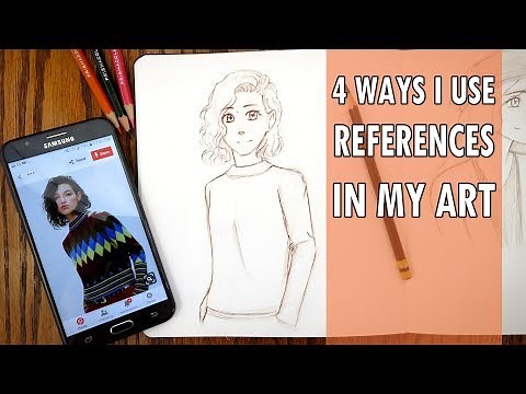 Drawing From Reference: 4 Ways I Use References in My Art!