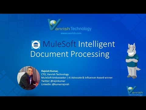 MuleSoft Intelligent Document Processing