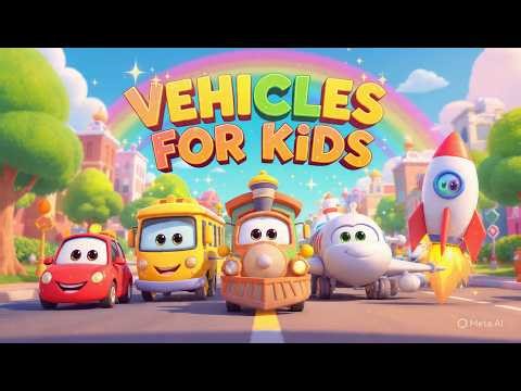 vehicles for kids#poem #kidspoem #nursaryrhymes #vehiclesongsforkids