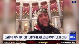 The Justice Department has charged a Capitol rioter who was turned in by someone he matched with on the dating app Bumble, after he bragged about his exploits on January 6: https://cnn.it/3erWo6a | HLN