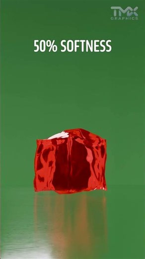 0% to 100% Softness 🤯 Jelly Physics in Blender
