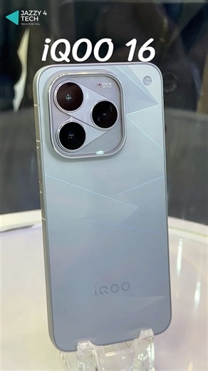 iQOO 16 First Look at IMC 2026😍 #iqoo16 #qualcomm #imc2026 #shorts #ytshorts