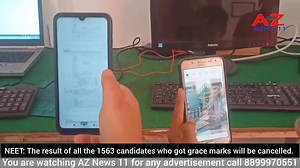 7.6K views · 89 reactions | #Breaking on #NEET: The result of all the 1563 candidates who got grace marks will be cancelled. NTA accepts grace marks were wrongly given. National Testing Agency (NTA) informs Supreme Court that the candidates will have the option for re-exam. | AZ News 11 | Facebook