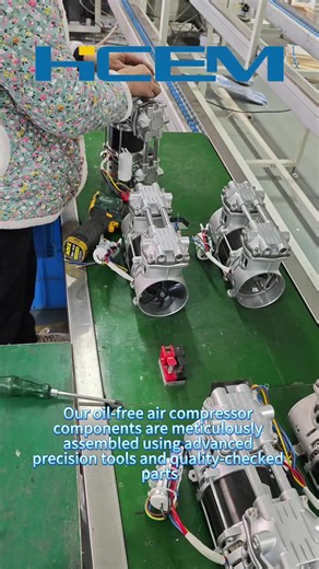 Perfect for industrial, medical, and laboratory applications, our compressors deliver clean, oil-free air for superior efficiency. Upgrade your operations with components designed for precision and reliability. #compressor #aircompressor #pump #compressor