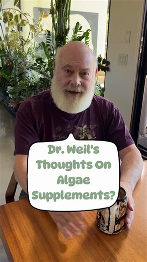 If you’re looking for a plant-based source of EPA and DHA, algae supplements are a great choice. Algae is where fish get their omega-3s, so why not go straight to the source? But when choosing an algae-based supplement, be sure to check the label. Knowing how much EPA and DHA you’re getting is key to reaping the full benefits for heart, brain, and overall health. I recommend aiming for at least 2 grams of combined EPA and DHA daily for optimal wellness. #AlgaeSupplements | Andrew Weil, M.D.