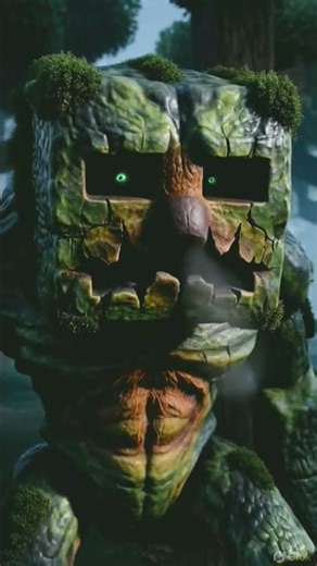 Realistic Minecraft Creeper Spotted in the Forest… Then It Hissed 😨